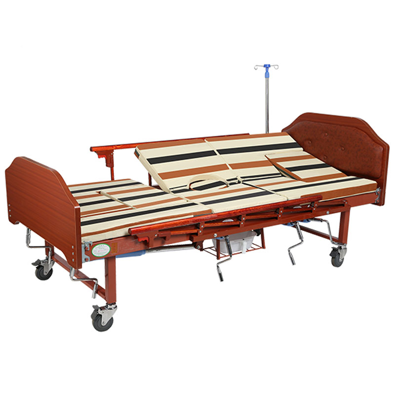佳佳康 护理床老人瘫痪病人家用多功能家具款翻身病床 手动中曲jk-e29