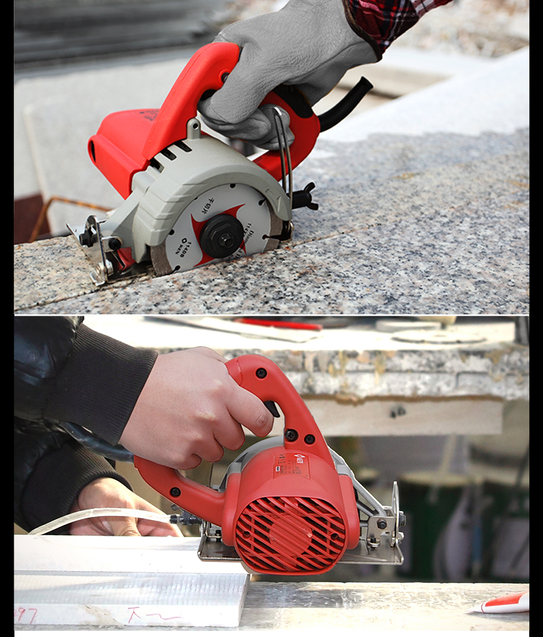 锐奇ken4210云石机大功率瓷砖大理石木材多功能家用手提式切割机 套餐