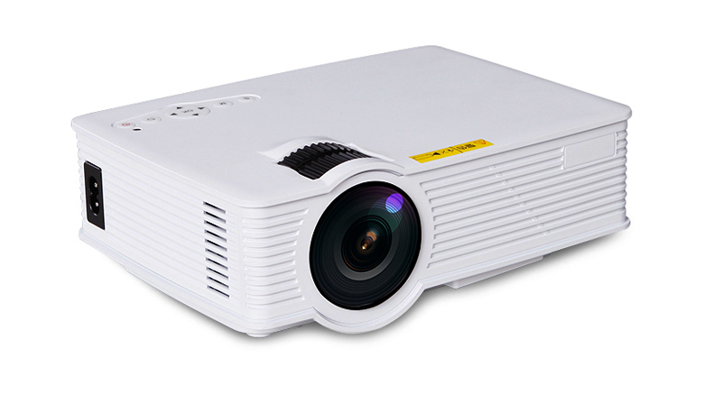 轰天炮gp-9 微型便携led投影机 家用高清投影仪 无屏电视 gp9白色