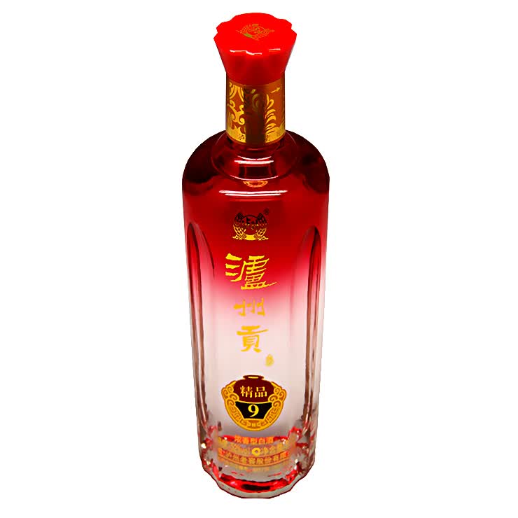 泸州贡-精品9 礼盒装 52度 500ml*3 浓香型高度白酒 泸州老窖官方旗舰