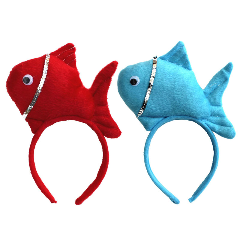 欢乐派对 六一儿童节表演头饰头箍头扣万圣节儿童动物头饰表演道具