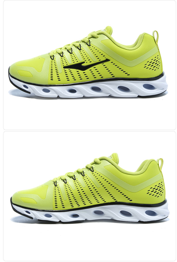 鸿星尔克erke男鞋休闲运动跑步鞋 11116103165 果绿/正黑 39