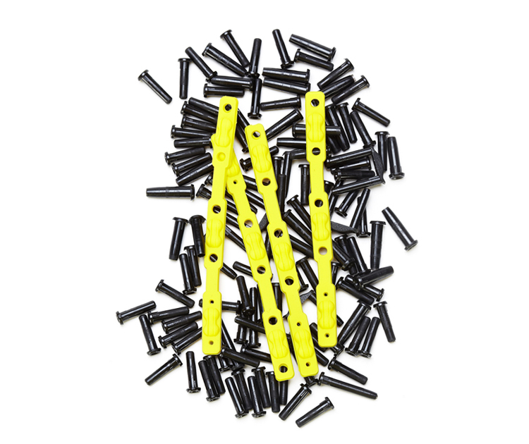 taan泰昂羽毛球拍单线孔双线孔连钉护线管胶粒护线管护线套线钉避震器