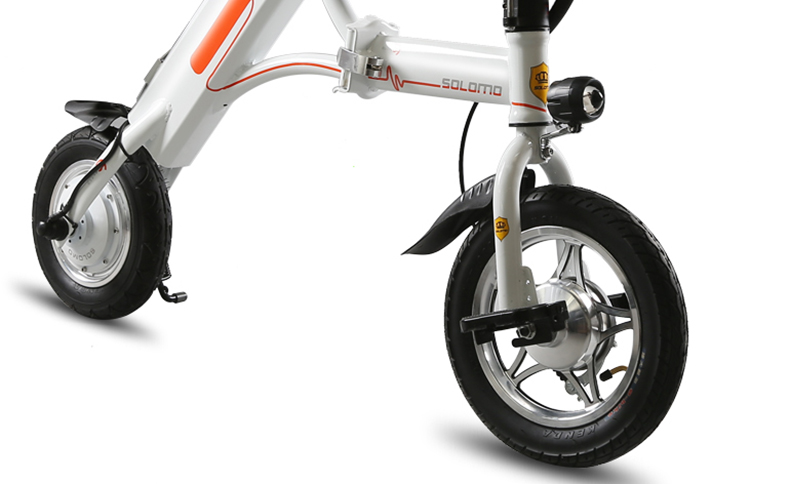 索罗门(solomo) solomo索罗门k2迷你折叠电动车无密码锁电动折叠