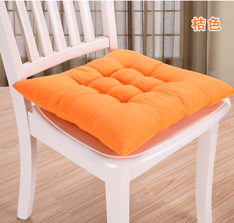 华庭丽娜抱枕靠垫坐垫餐椅垫 深蓝 40cm*40cm