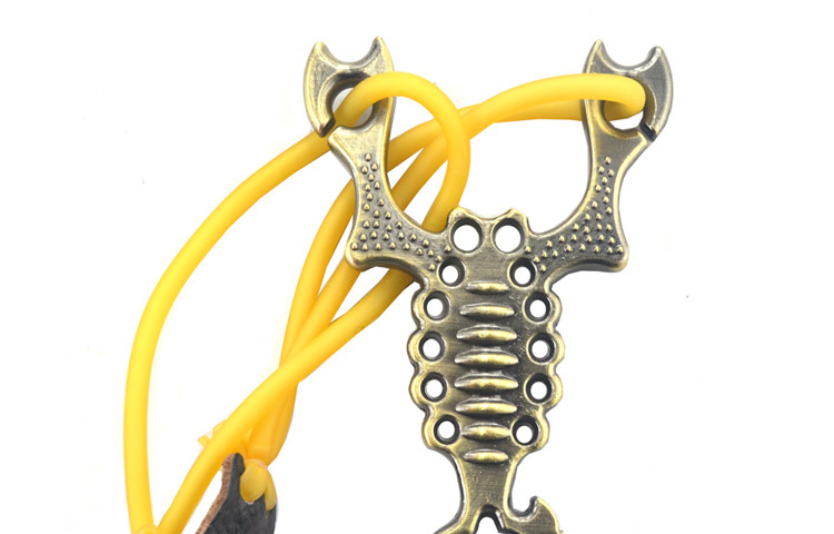 冷山蝎子王合金弹弓玩具户外装备 蝎子王弹弓