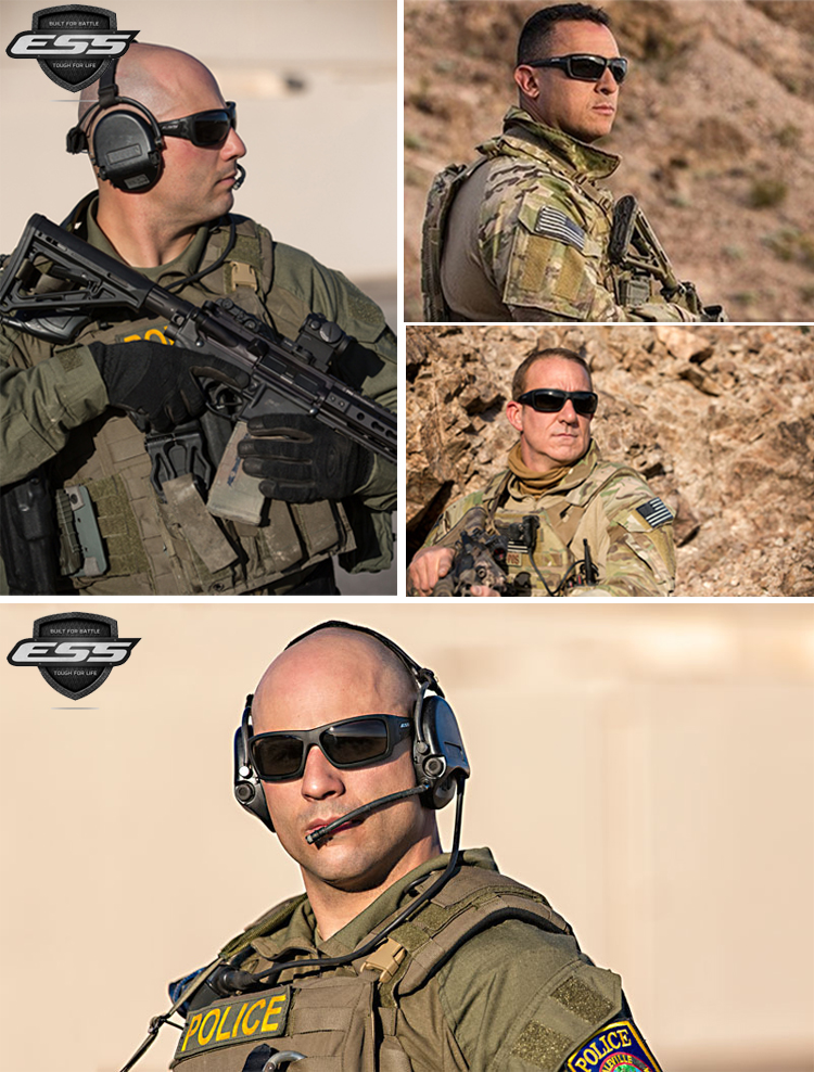 美国进口ess伊斯credence户外墨镜防破片护目镜太阳镜战术骑行作战军