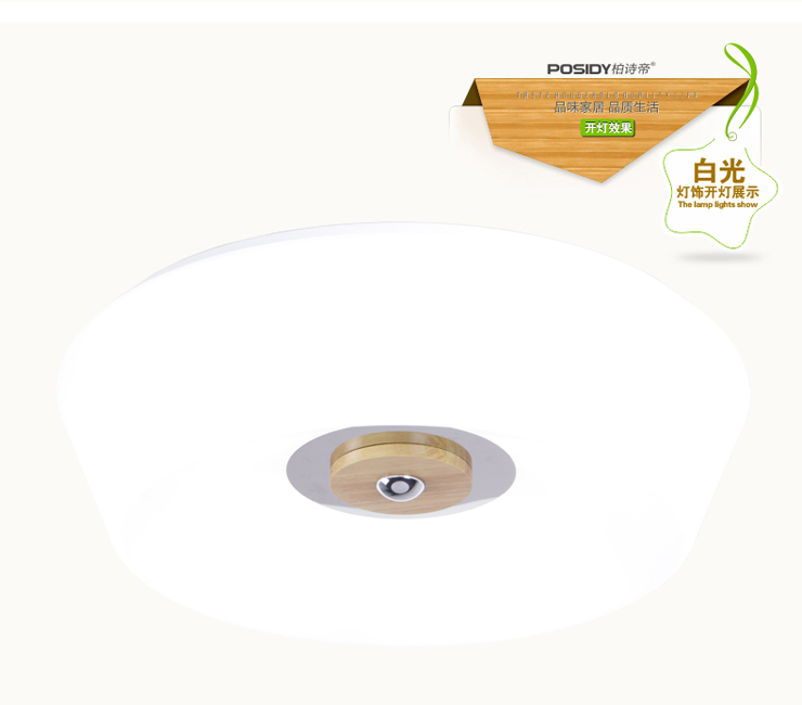 柏诗帝 客厅灯卧室灯 餐厅灯 书房灯 LED实木吸顶灯 中式吸顶灯 普通款