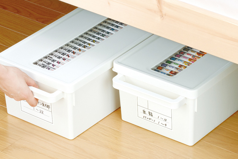 进口光盘收纳盒收纳箱cd盒光盘dvd碟片ps4盘整理箱带手柄有盖防尘收纳