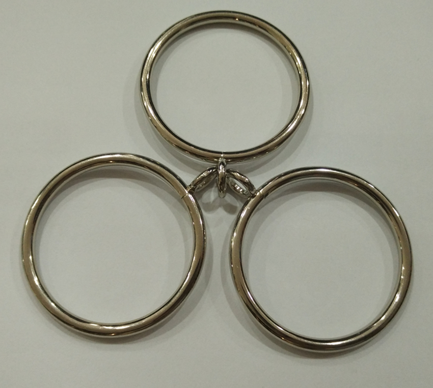 欧雅派金属窗帘环挂环扣环实心铁环圈罗马杆圈圈挂圈