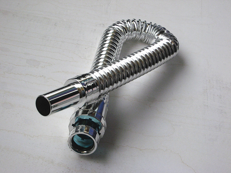 元媛厨卫下水配件 洗手盆台盆s弯任意弯曲水槽下水管 排水管 防臭面盆