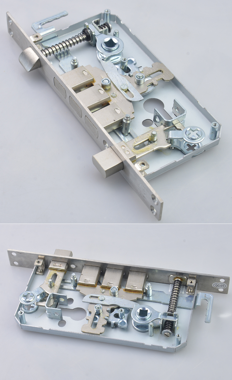 意利原子防盗门锁体不锈钢6068国标24*240普通双活单