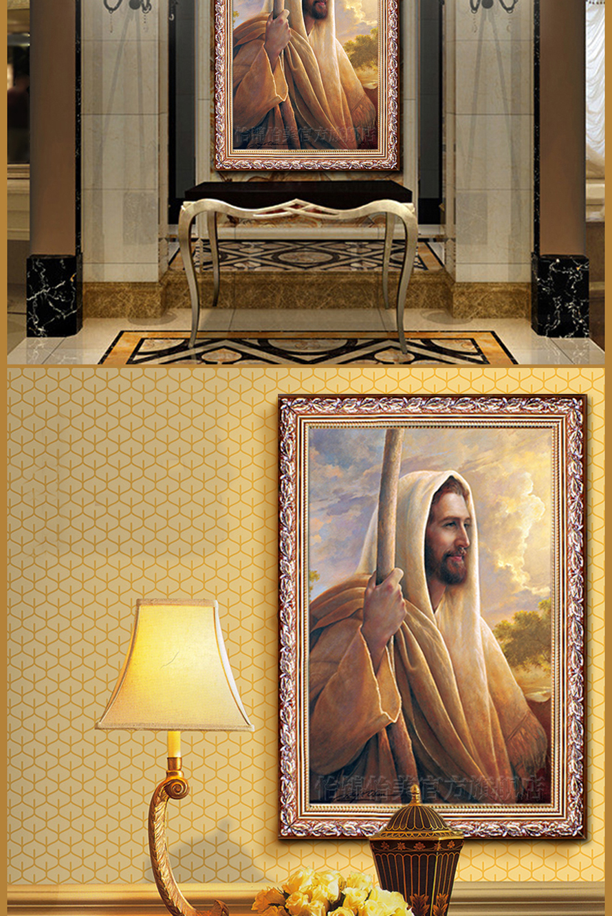 基督教客厅壁画图片