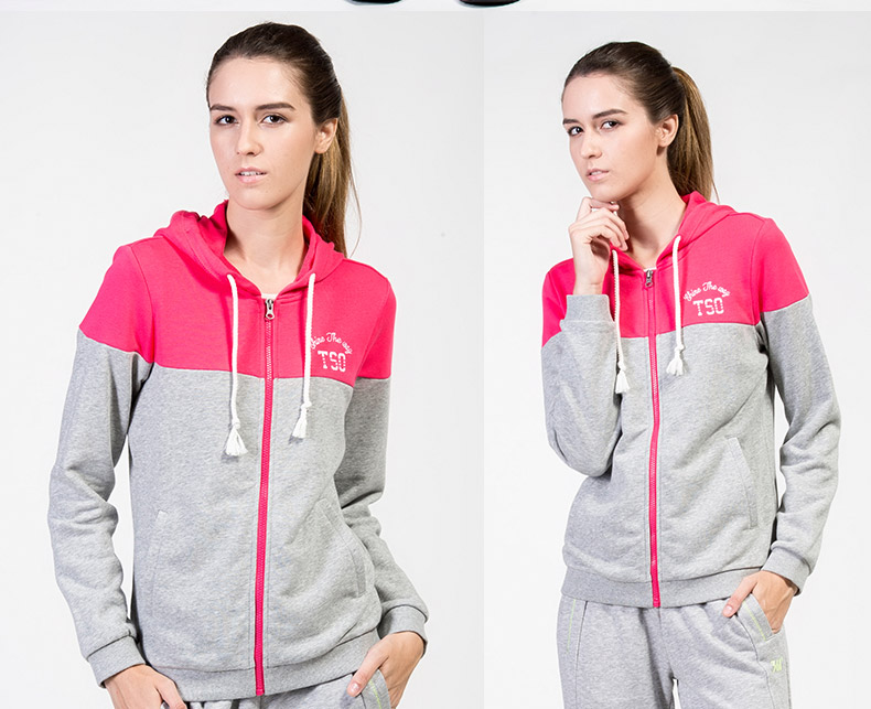 361度女装运动套装女秋冬361长袖长裤卫衣户外休闲运动服跑步套装 n