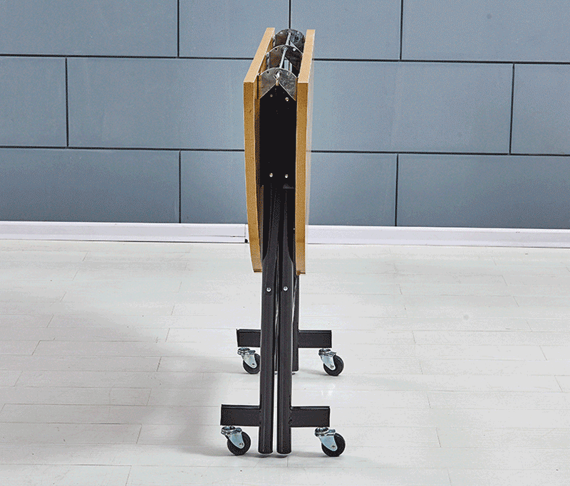 执竹者 圆形折叠餐桌小户型大圆桌便携饭桌折叠家用简易桌子整装可