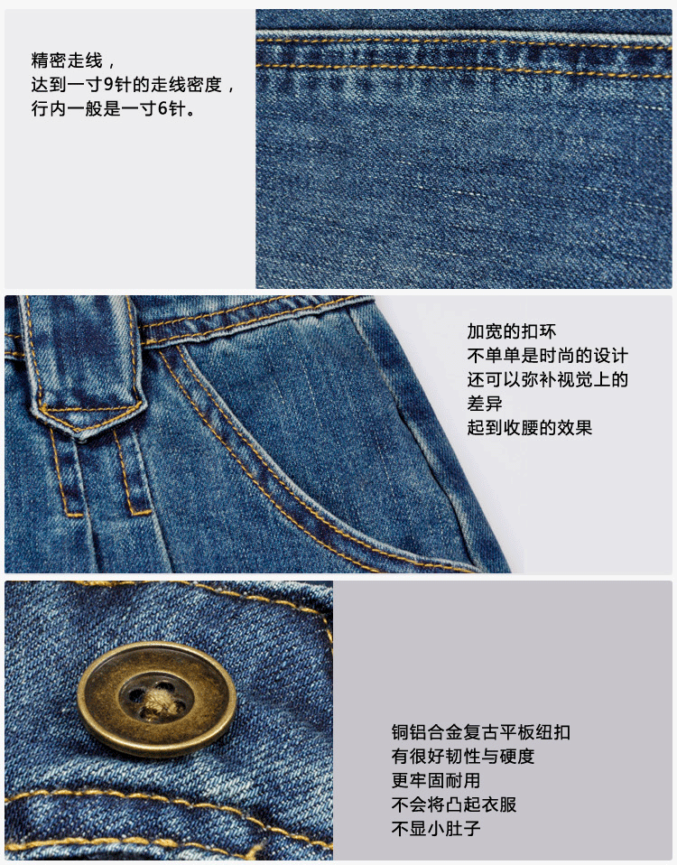 浪迪图2015秋牛仔裙女半身裙中长款 牛仔半身裙长裙大摆长裙A字裙 牛仔蓝 M 165/68A