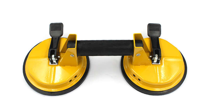 banglun强力重型铁吸盘两爪 玻璃吸盘双爪 大理石石材搬运吸盘 地板吸