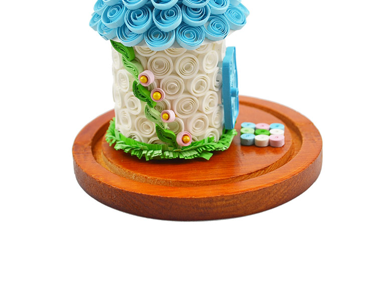 俊雅juya衍纸创意手工衍纸立体婚礼wedding材料包线稿图配套衍纸送