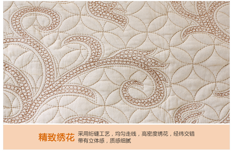 
                                        福巢 欧式沙发垫 坐垫 椅垫 全棉绣花布艺沙发巾 加厚防滑秋冬经典纯色 雅白 90*90CM一片                