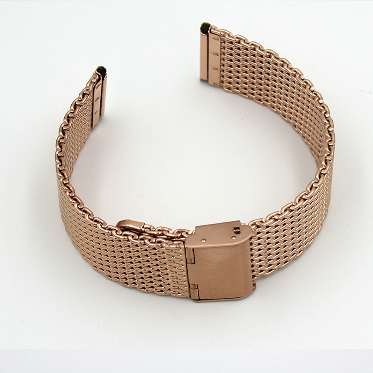 尊耀zunyao米兰钢带钢丝表带编织网带男钢表链女钢带粗线款适配dw等