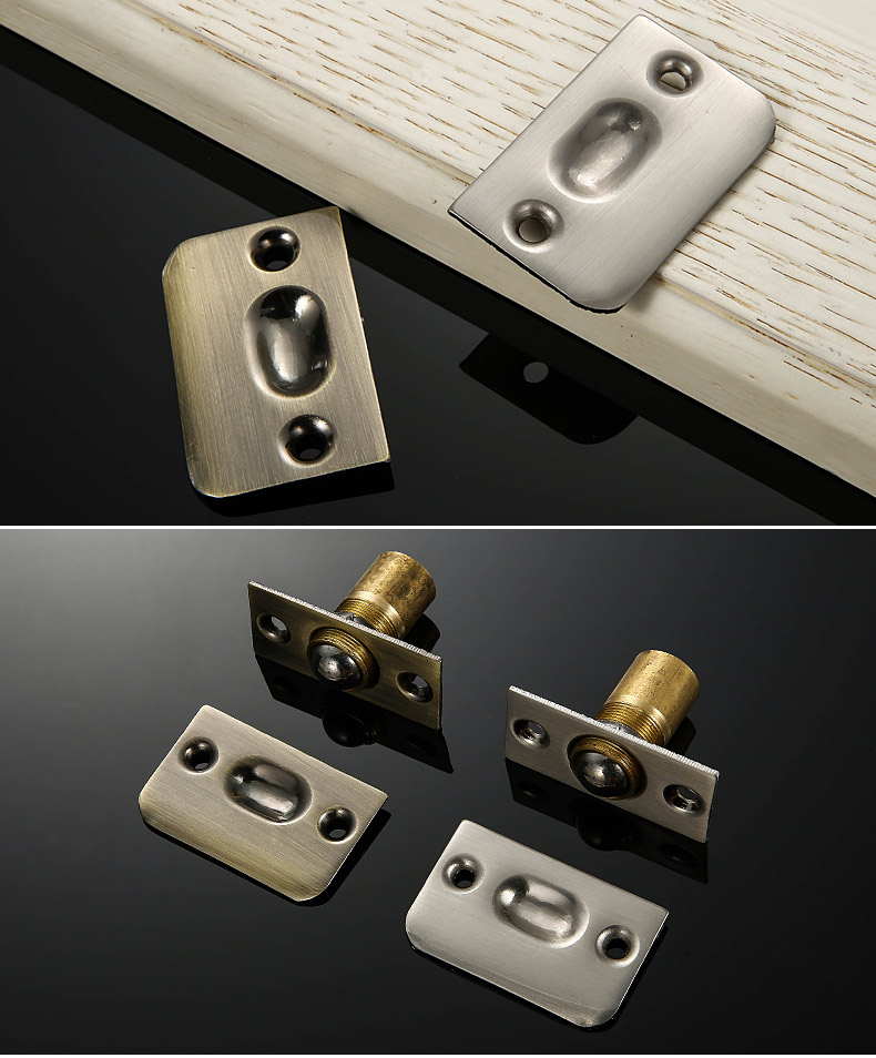 鹰盾纯铜门碰珠ktv包厢大门碰珠门顶珠卡珠隐形门碰珠木门弹簧碰珠