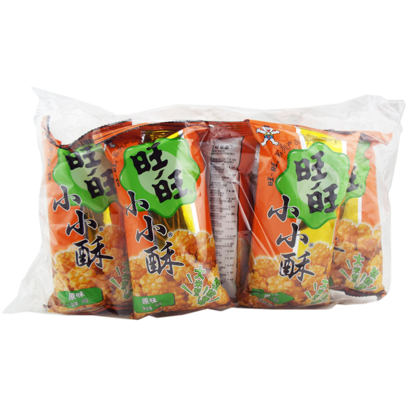 旺旺小小酥60g8包袋装多种口味可选原味