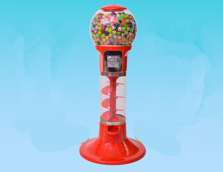 弹力球扭蛋机玩具糖果机公司抽奖机投币机商用弹力球游戏机礼品机娃娃