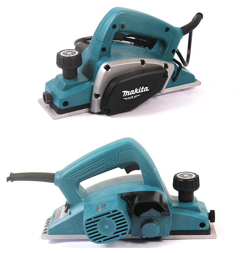 makita牧田电刨m1902b木工用电动刨刀木材刨削加工电刨子电动工具82mm