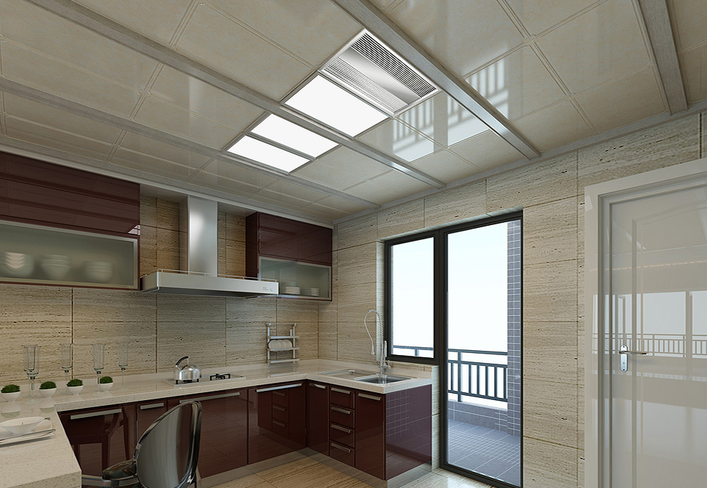 吊顶排气扇300450铝扣板换气扇厨卫厨房卫生间全铜电机大功率排风扇