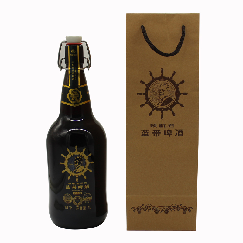 蓝带啤酒 蓝带领航者1l/瓶
