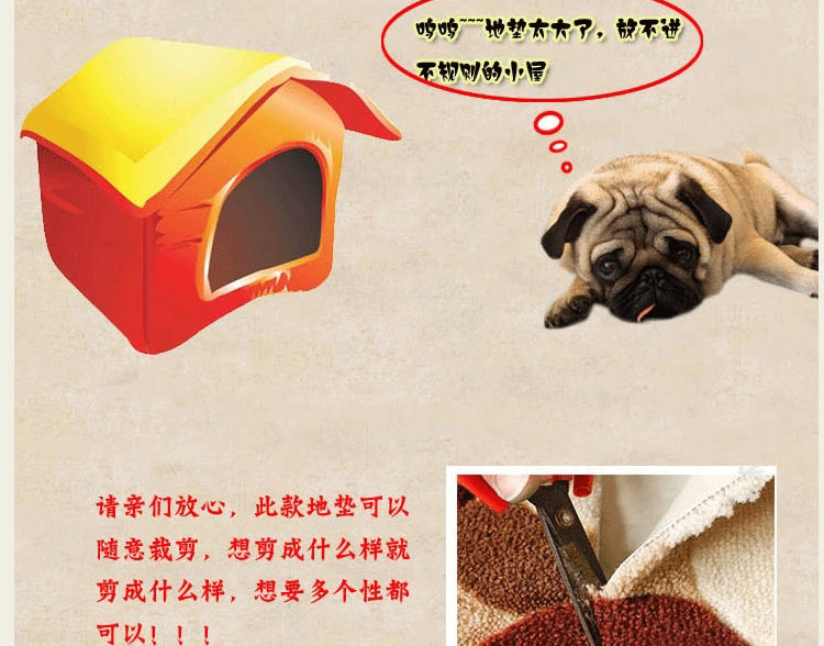 
                                        DAJIAOZHI田园紫薇花进门地垫门垫门厅玄关入户地毯浴室卫生间防滑垫地毯地垫 虎皮玫瑰 80*120cm                