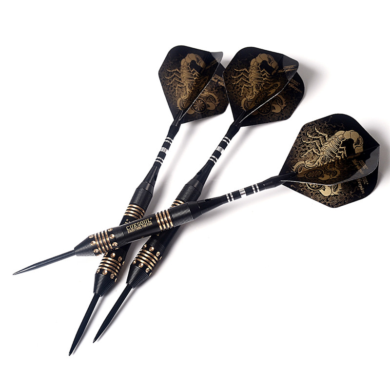 q獣黑蝎子系列22克硬式飞镖套装飞镖针抗摔hx-sl-f2002 26克6支普通