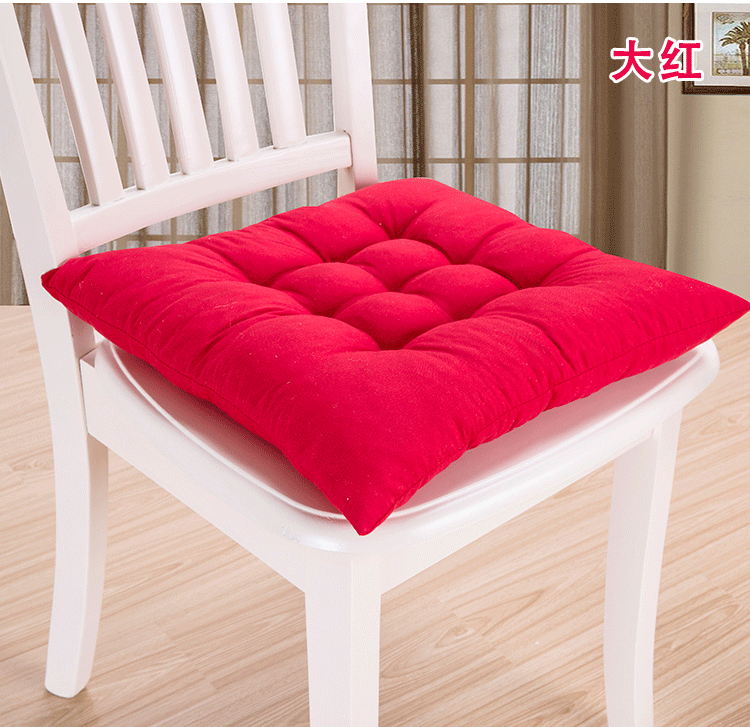 华庭丽娜抱枕靠垫坐垫餐椅垫 深蓝 40cm*40cm