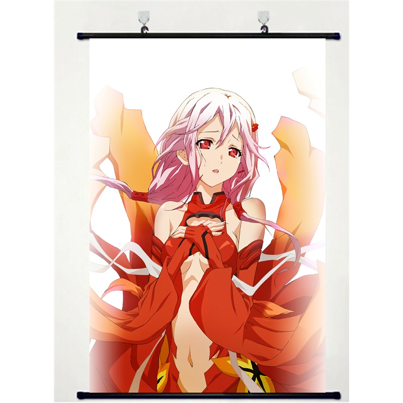 刻沫罪恶王冠樱满集楪祈动漫卷轴挂画布画海报二次元动漫周边i款4060