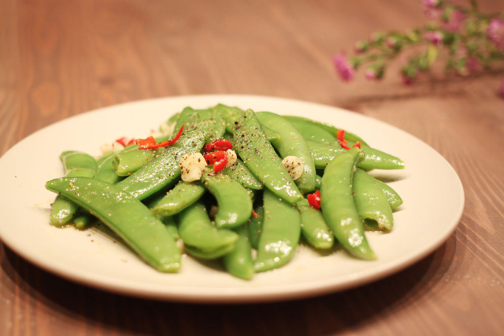 博多客 甜豆 500g 帶殼小豌豆莢 新鮮蔬菜 顆粒豆 日天 江浙滬5件包郵