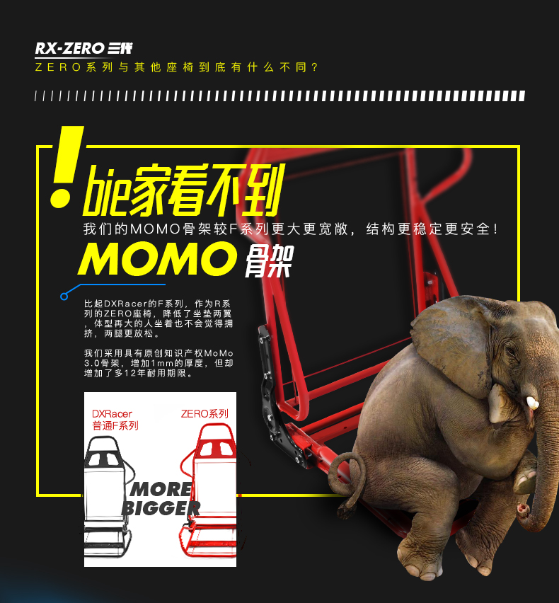 dxracer迪锐克斯rx0三代家用电脑椅rw288人体工学电竞椅游戏椅子办公