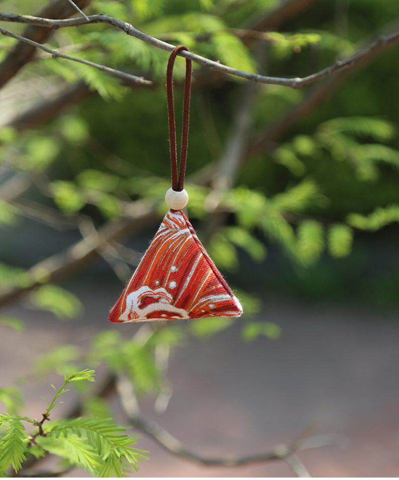 春节新年香包粽子香囊香袋荷包艾草包汽车挂件衣橱净味香囊香袋荷包