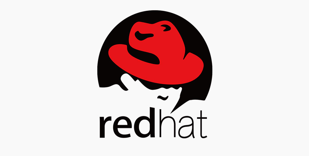 374路 全棉短袖t恤程序员redhat红帽印花男装宽松上衣极简 浅灰色 180