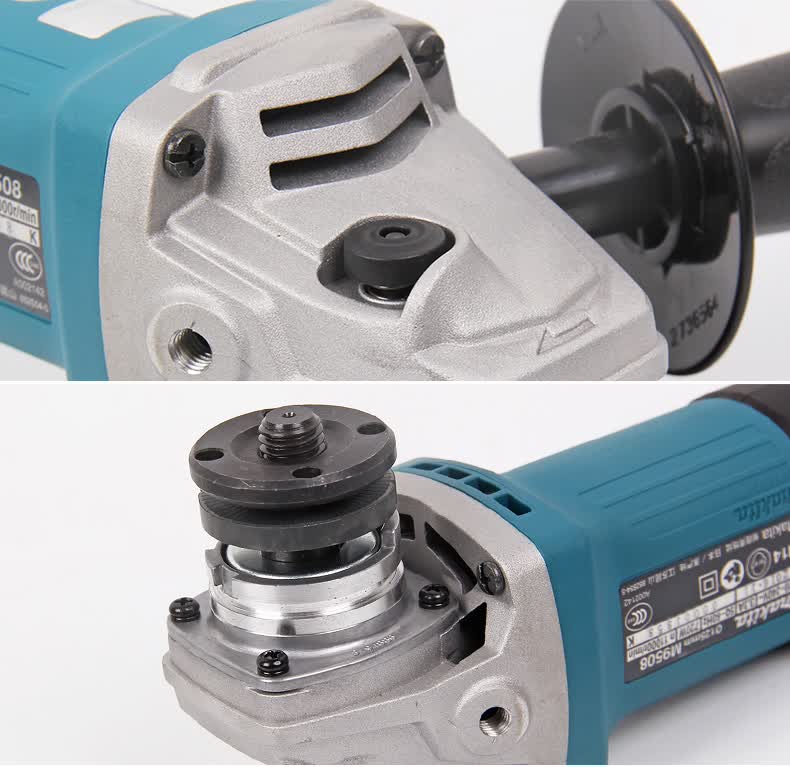 牧田/makita角磨机m9508b/m9511b磨光机切割机抛光手磨机瓷砖木材大