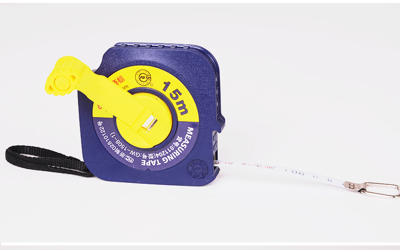 长城牌钢卷尺手摇盒式高耐磨钢盒尺10米15米20米30米50米高精度盒式长