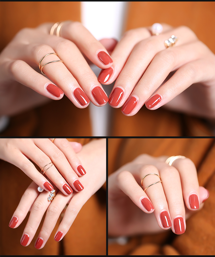 sweet color 甲油胶蔻丹光疗胶纯色指甲胶 防水持久不可剥环保 agel