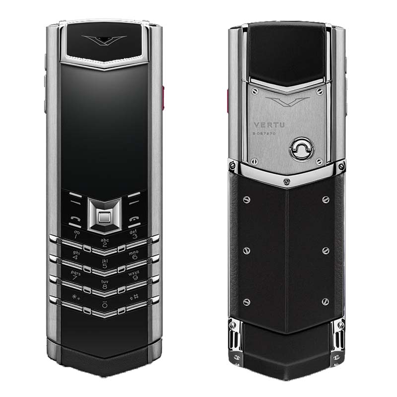 2019威图vertu新款经典signature蓝宝石原装屏18k玫瑰金手机直板键盘