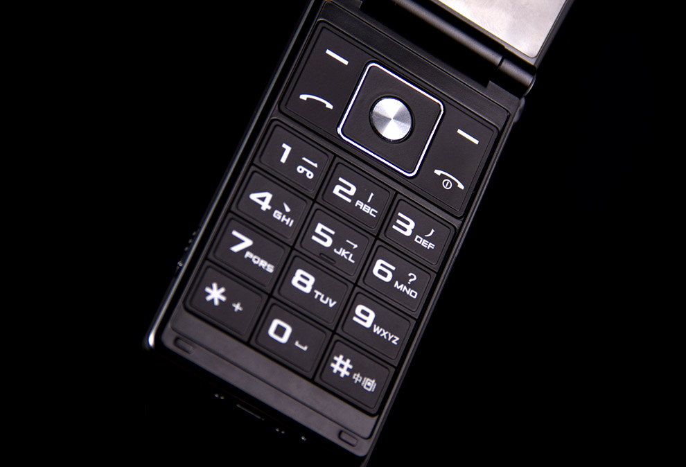 天语(k-touch) t5 移动/联通2g 翻盖老人手机 双卡双待 老年手机 黑色