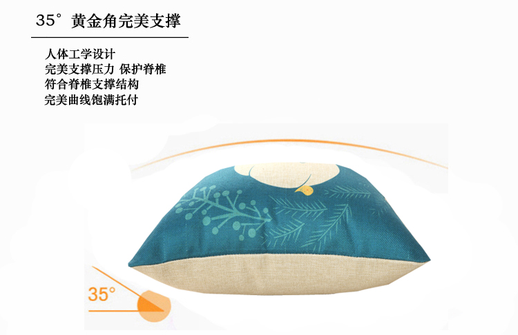 诗凡尼大抱枕 靠垫套家居 腰靠沙发抱枕 汽车个性印花靠枕 含芯 我们在一起 45*45cm(含芯)