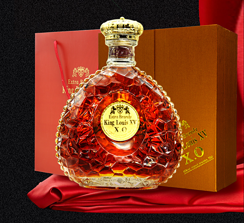 法国原瓶进口洋酒 国王路易十五XO白兰地700