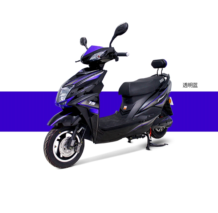 小刀电动车电摩助力车60v全新双人男女电瓶车代步车超领丝光白