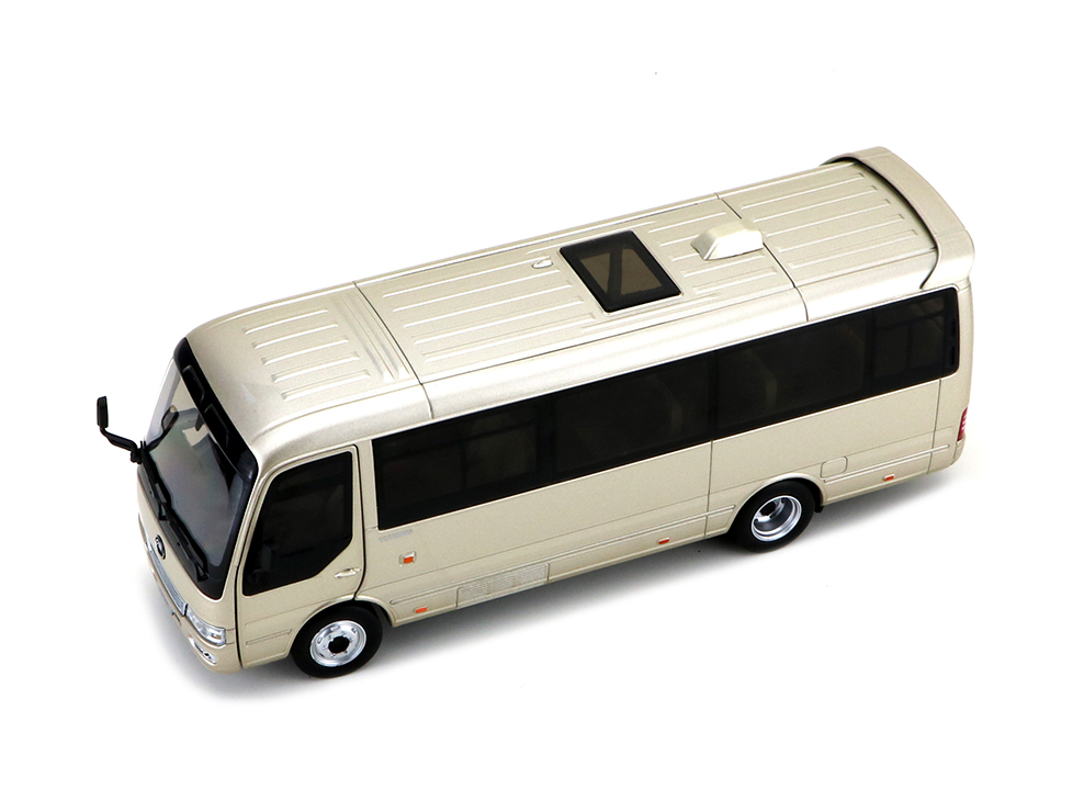 joymine 1:32 原厂汽车模型 宇通客车 t7 高档商务车 巴士