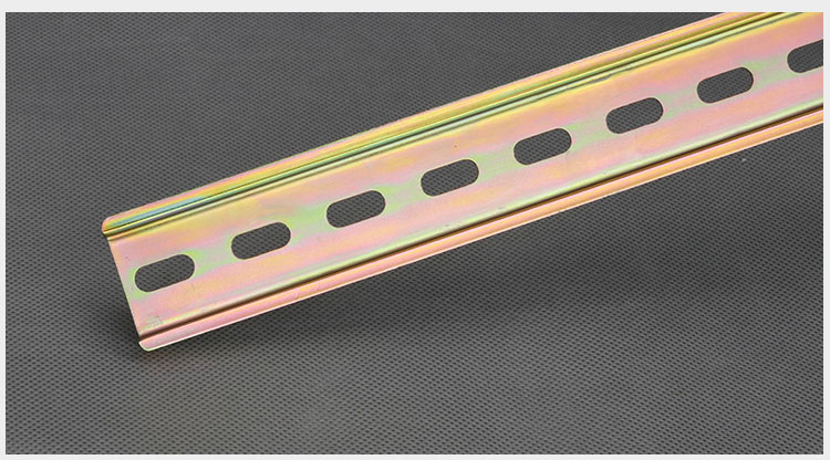 sms电气导轨卡轨c45dz47安装轨u型轨继电器空开漏导钢质平导轨th