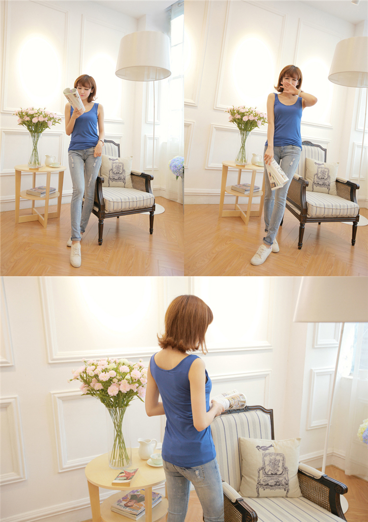 蓝色 l,韵萱儿2015新款夏季女士75d胸围多大cm70c胸围的图片