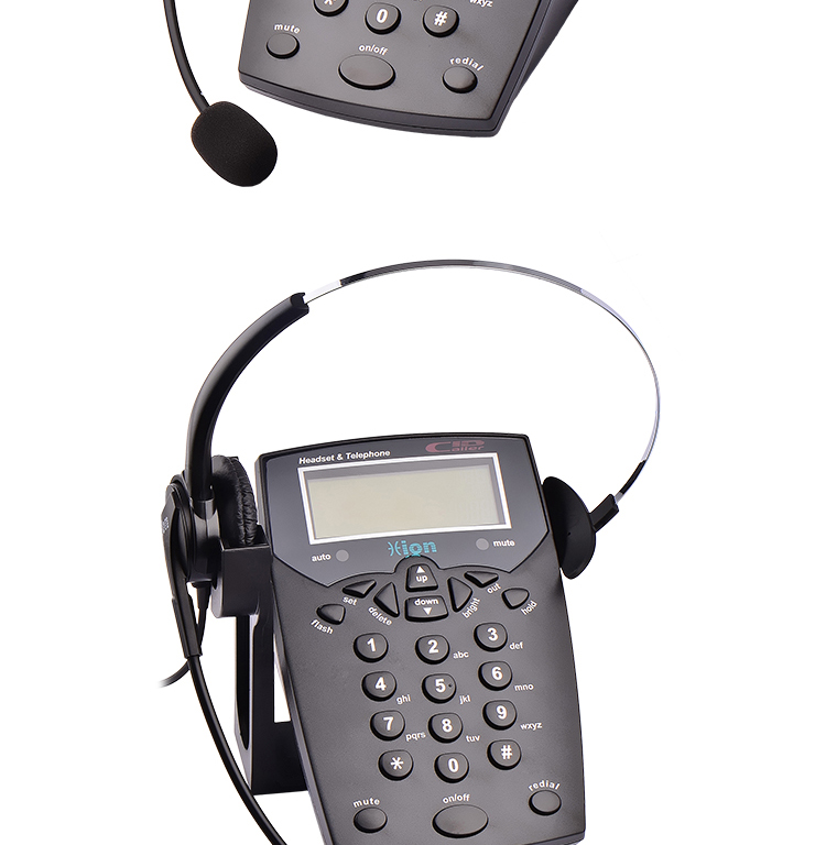 北恩hionvf560客服耳麦耳机电话机套装